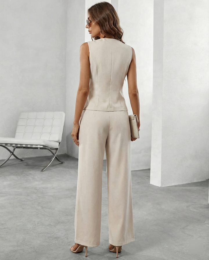 Echoarchiv | Elegantes Jumpsuit Satz für Jeden Anlass Damen Anzug