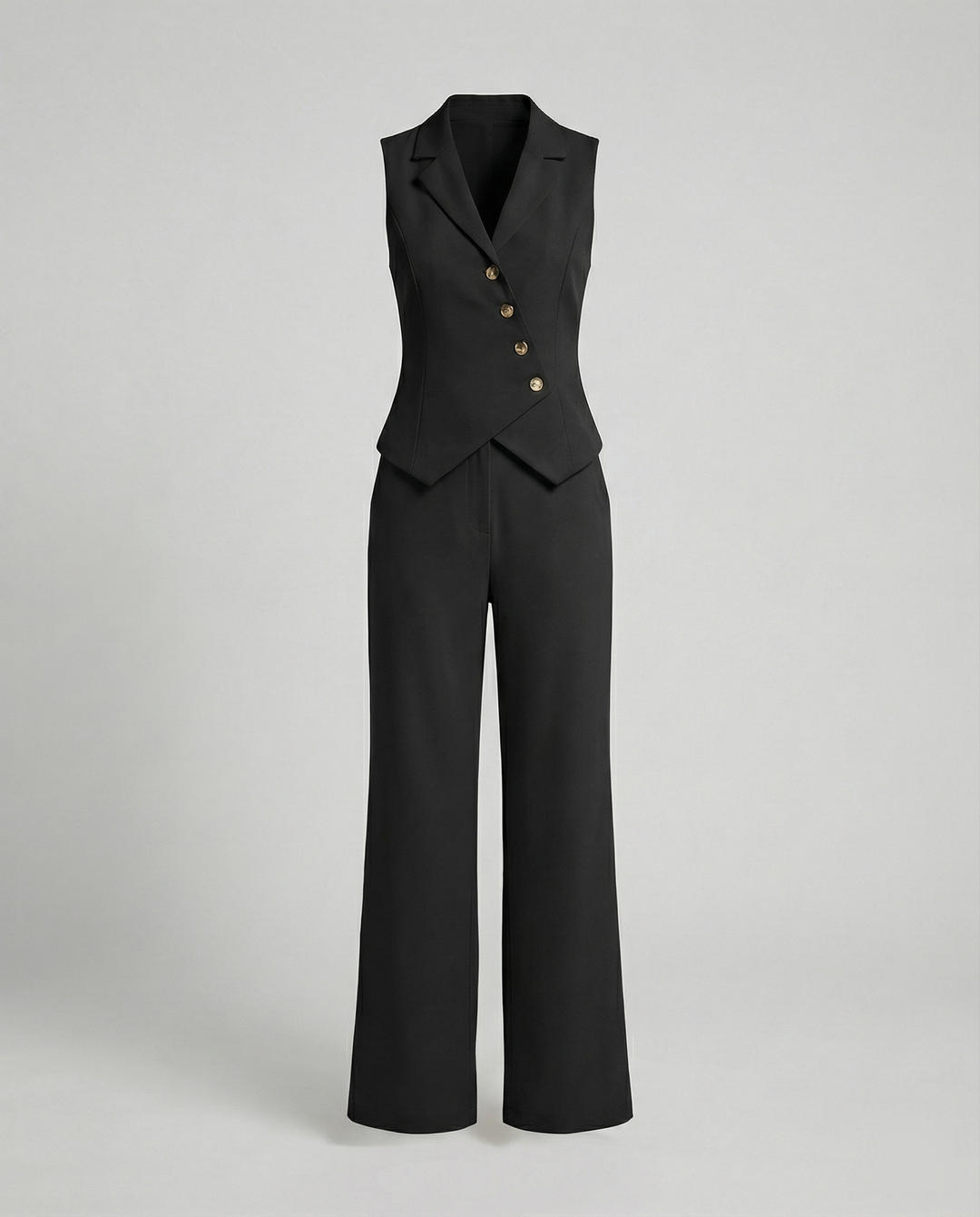 Echoarchiv | Elegantes Jumpsuit Satz für Jeden Anlass Damen Anzug