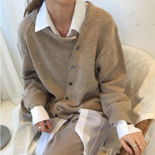 Echoarchiv | Bequeme Jacke mit Knopfdetails