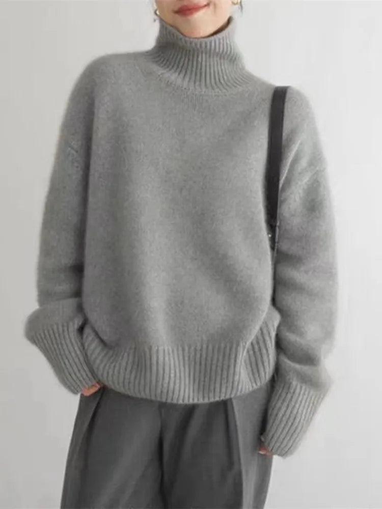 Echoarchiv | Damen Rollkragenpullover