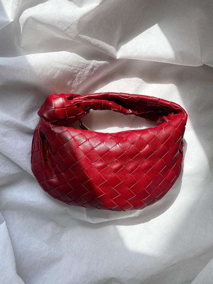 Elegante Gitterstruktur-Handtasche