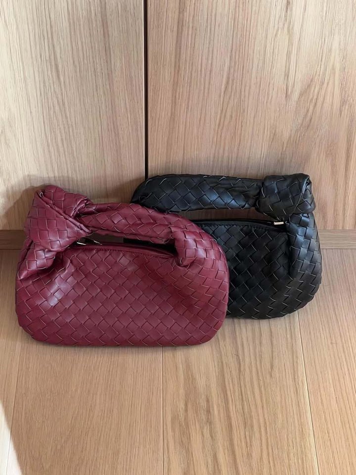 Elegante Gitterstruktur-Handtasche