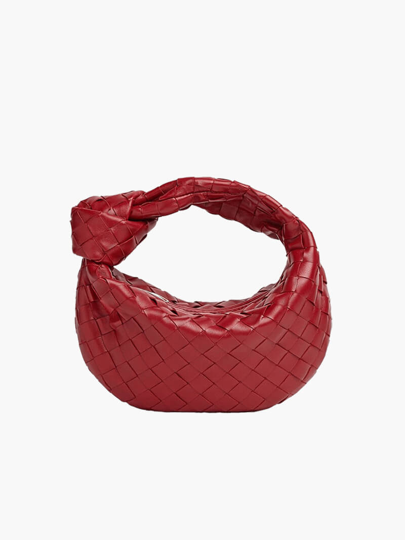 Elegante Gitterstruktur-Handtasche