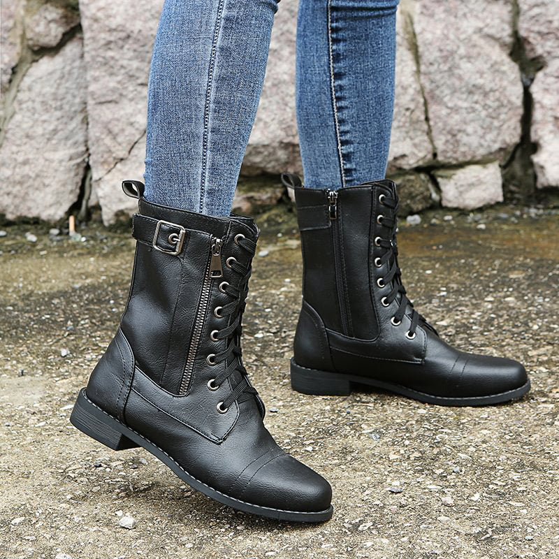 Echoarchiv | Orthopädische Stiefeletten mit seitlichem Reißverschluss
