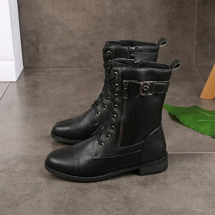 Echoarchiv | Orthopädische Stiefeletten mit seitlichem Reißverschluss