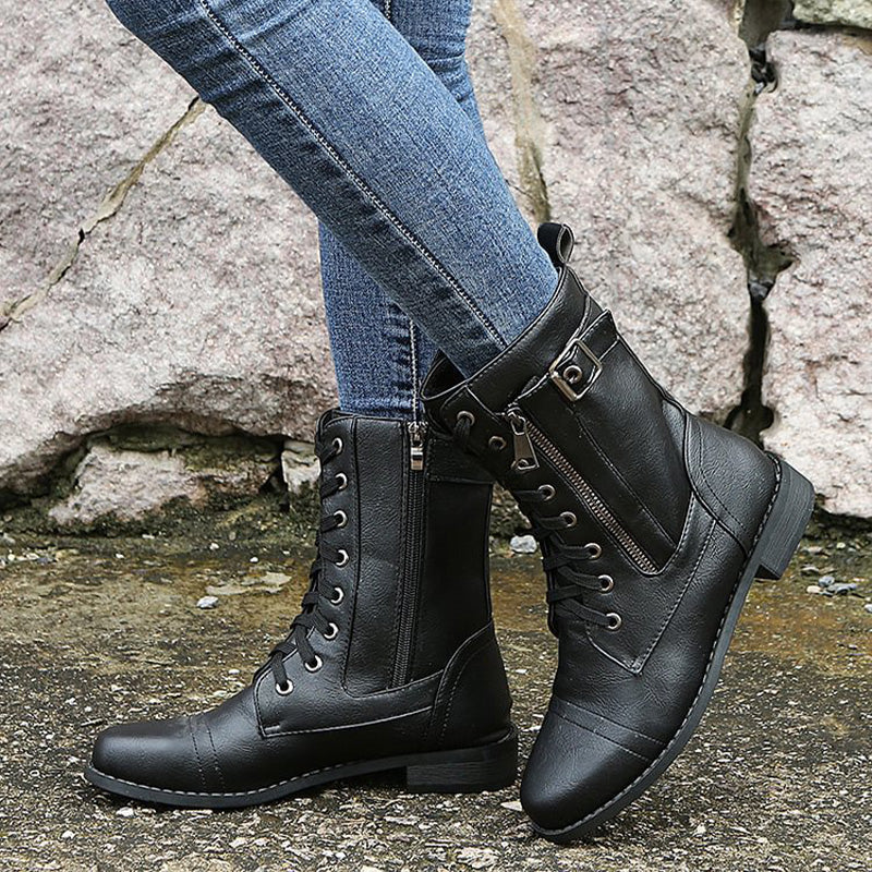 Echoarchiv | Orthopädische Stiefeletten mit seitlichem Reißverschluss