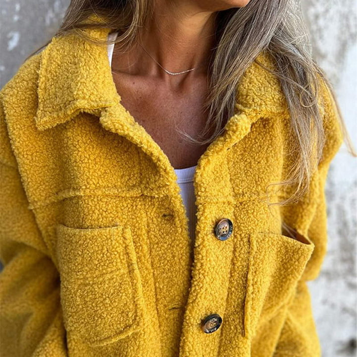 Echoarchiv | Kurze Warme Bouclé Jacke