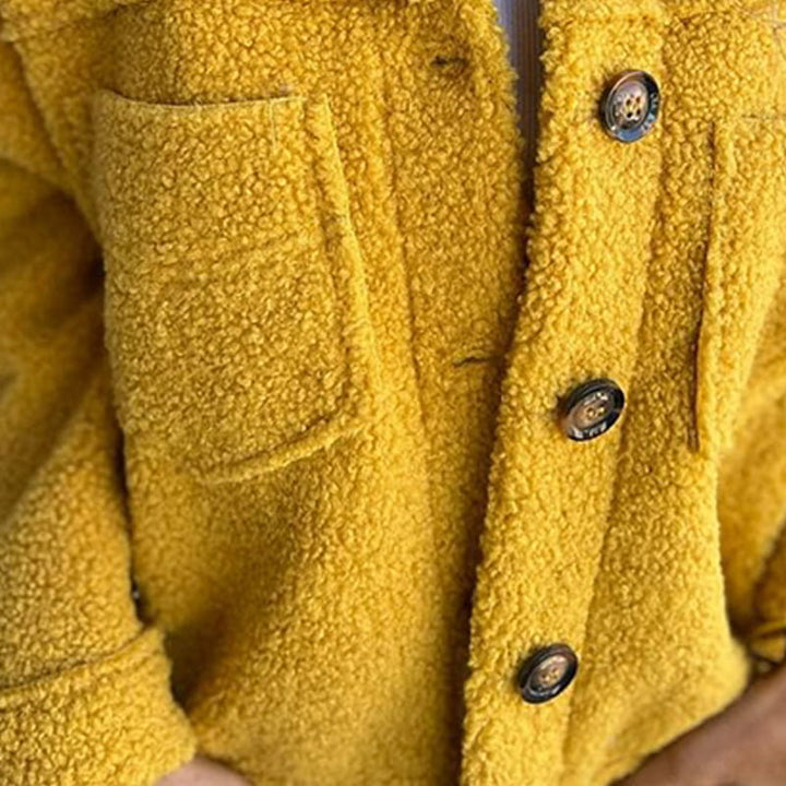 Echoarchiv | Kurze Warme Bouclé Jacke