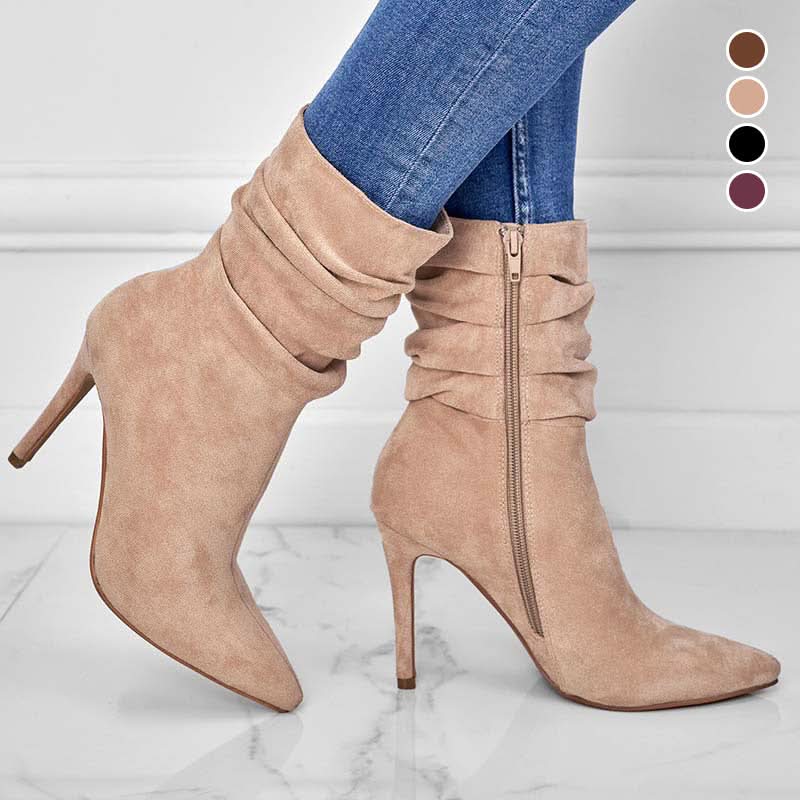 Echoarchiv | Elegante Ankle Boots mit Hohem Absatz