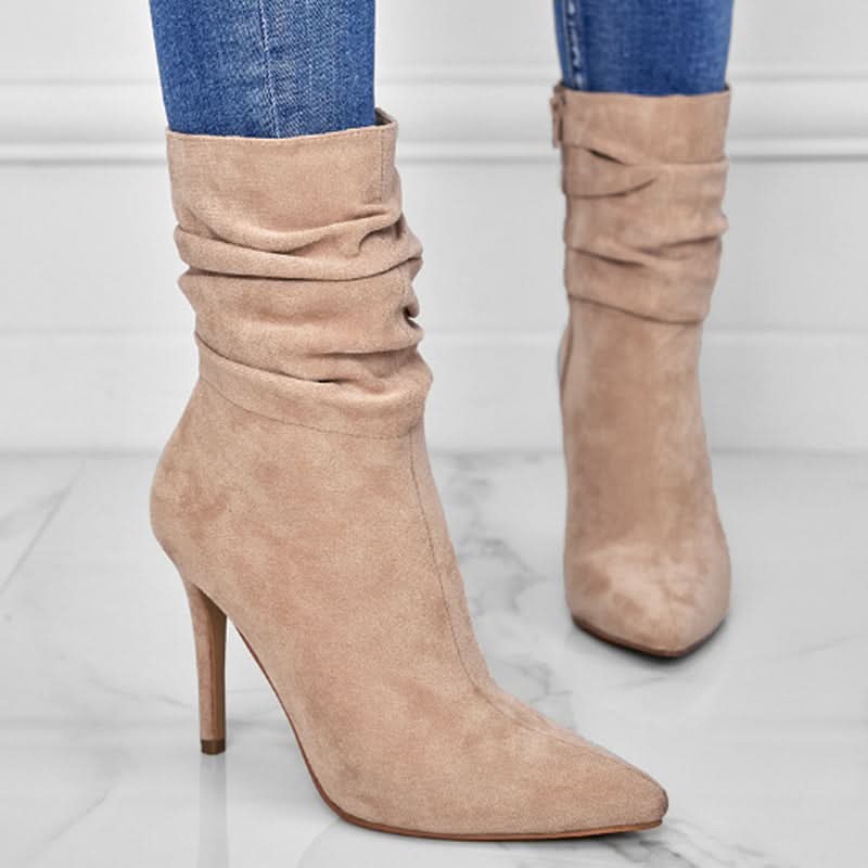 Echoarchiv | Elegante Ankle Boots mit Hohem Absatz