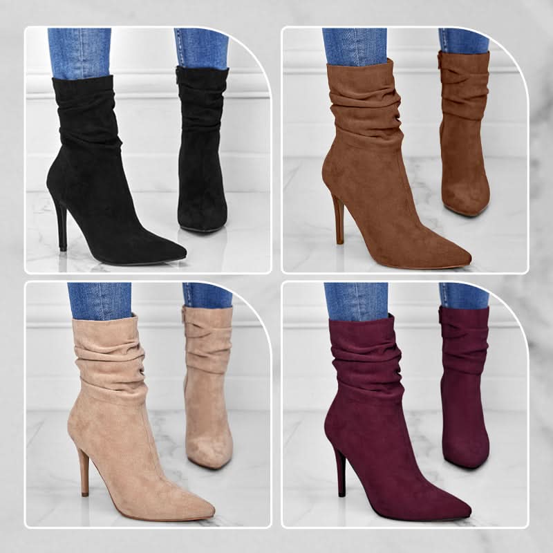 Echoarchiv | Elegante Ankle Boots mit Hohem Absatz