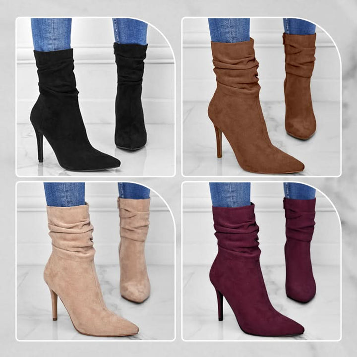 Echoarchiv | Elegante Ankle Boots mit Hohem Absatz