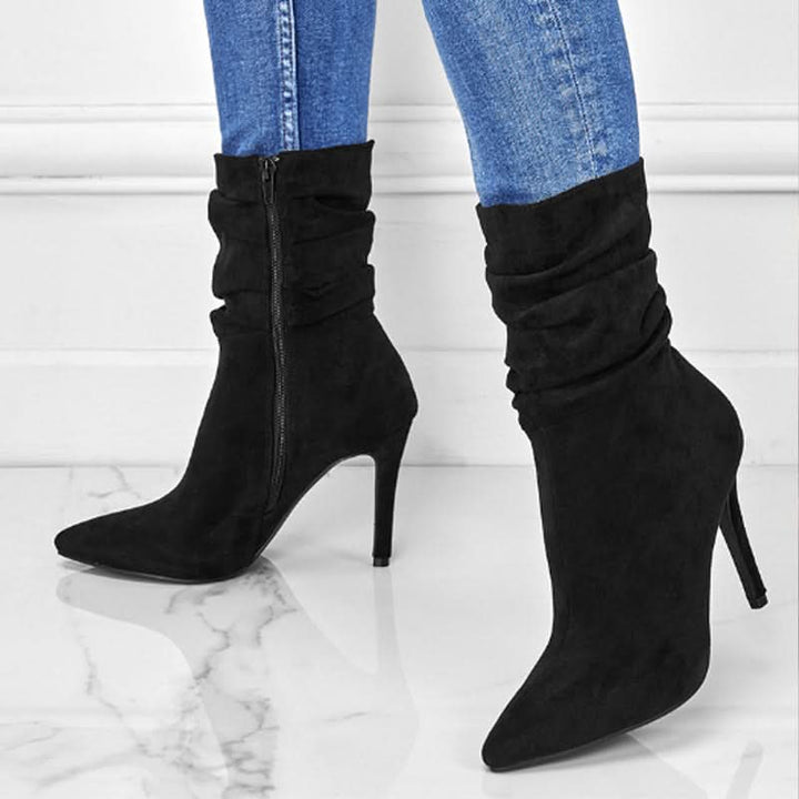 Echoarchiv | Elegante Ankle Boots mit Hohem Absatz