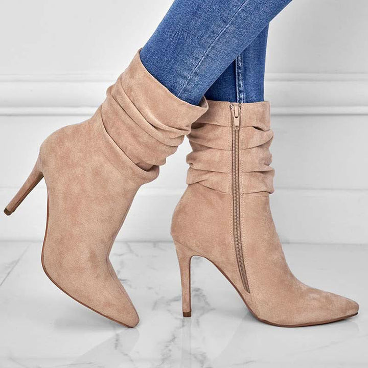 Echoarchiv | Elegante Ankle Boots mit Hohem Absatz