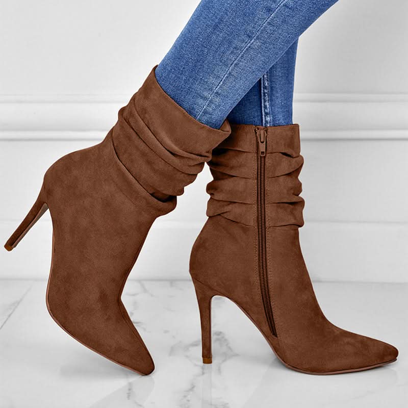 Echoarchiv | Elegante Ankle Boots mit Hohem Absatz