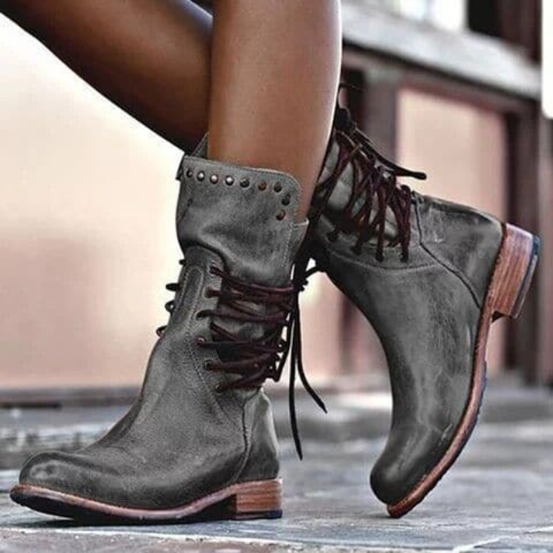 Echoarchiv | Stiefeletten Damen Schwarz Wasserdicht
