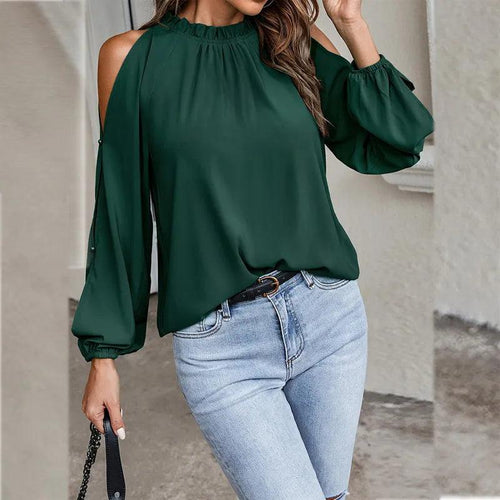 Echoarchiv | Stilvolle Bluse mit Offenen Schultern