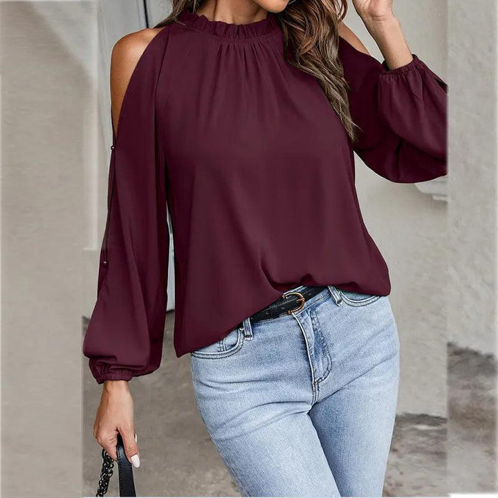 Echoarchiv | Stilvolle Bluse mit Offenen Schultern
