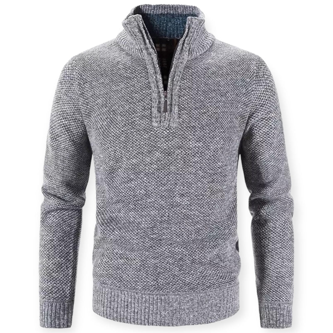 Echoarchiv | Stylischer Herren-Halbenzipp-Pullover