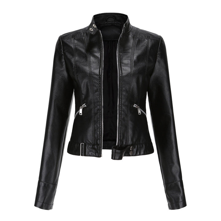 Echoarchiv | Stilvolle Damen Lederjacke Im Klassischen Design