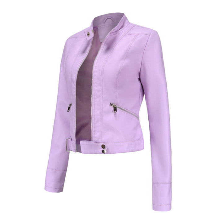 Echoarchiv | Stilvolle Damen Lederjacke Im Klassischen Design