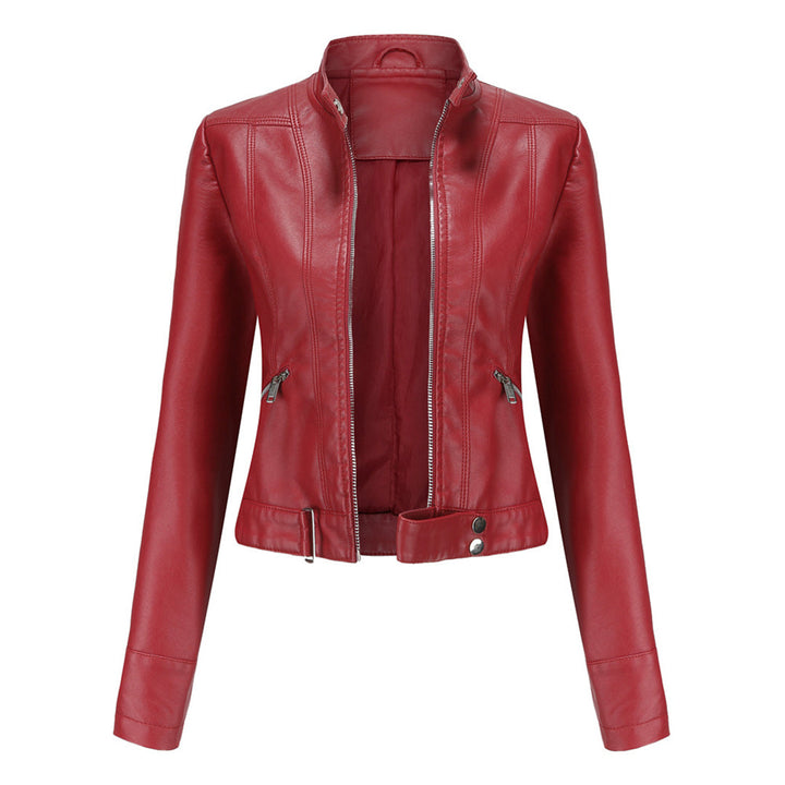 Echoarchiv | Stilvolle Damen Lederjacke Im Klassischen Design