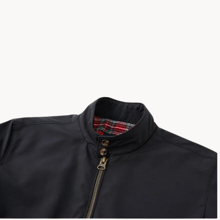 Echoarchiv | Herren Camden Heritage Harrington Jacke - Tartanmuster gefüttert
