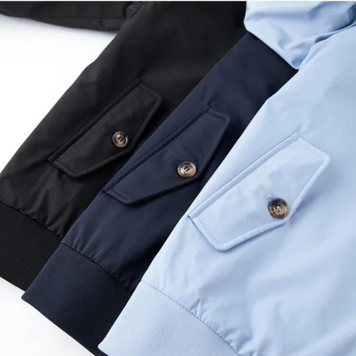 Echoarchiv | Herren Camden Heritage Harrington Jacke - Tartanmuster gefüttert
