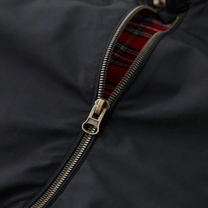 Echoarchiv | Herren Camden Heritage Harrington Jacke - Tartanmuster gefüttert