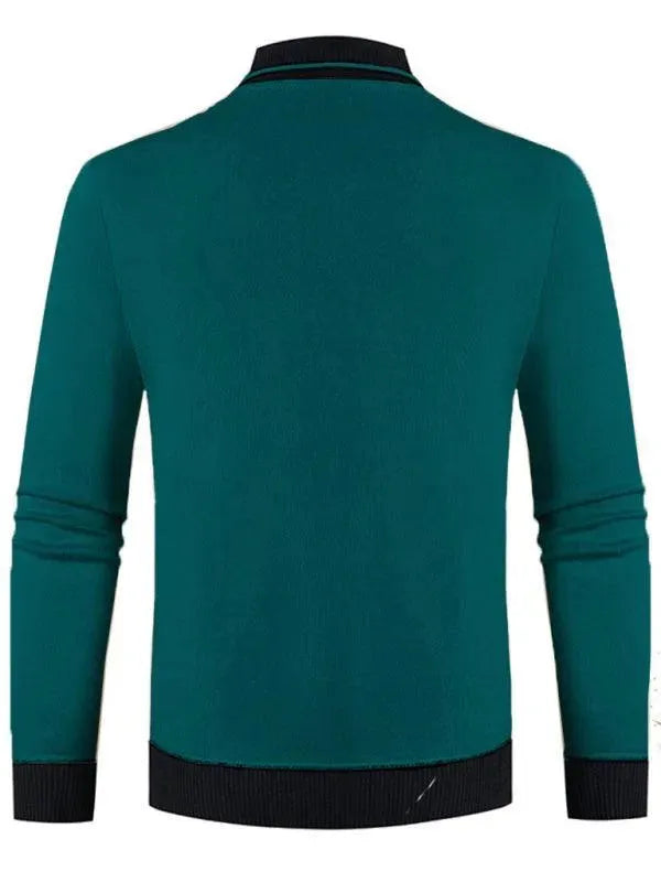 Echoarchiv | Slim Fit V-Ausschnitt Herren Pullover