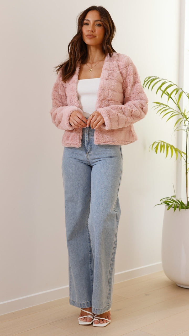 Echoarchiv | Luxus Damen Crop Jacke