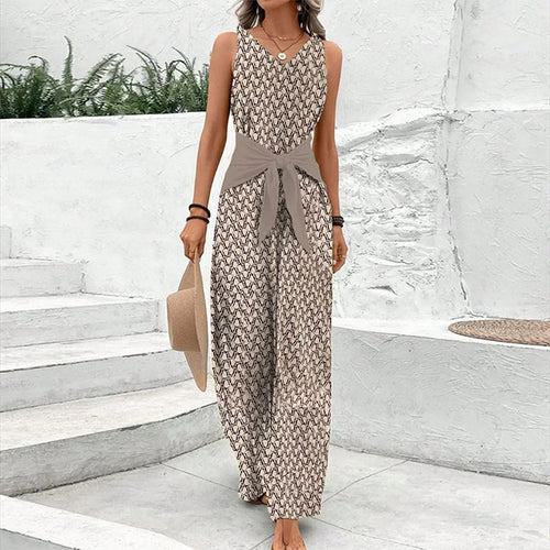 Echoarchiv | Stilvoller Baumwoll Jumpsuit Mit Eleganz