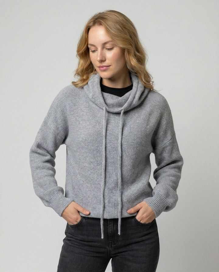 Echoarchiv | Merinowolle Damen Rollkragenpulli