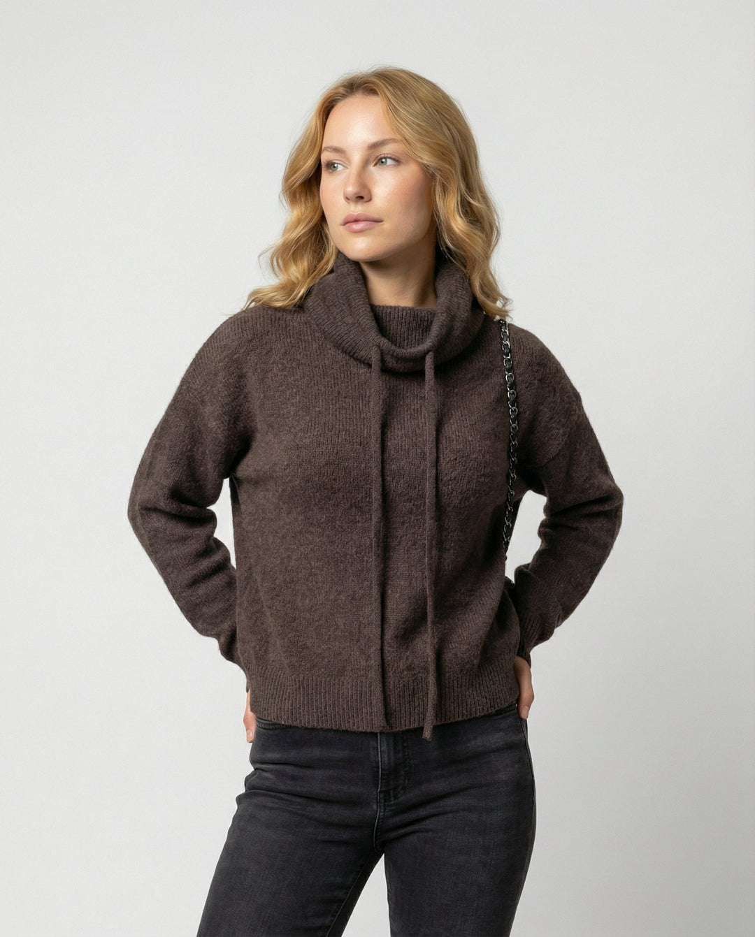 Echoarchiv | Merinowolle Damen Rollkragenpulli