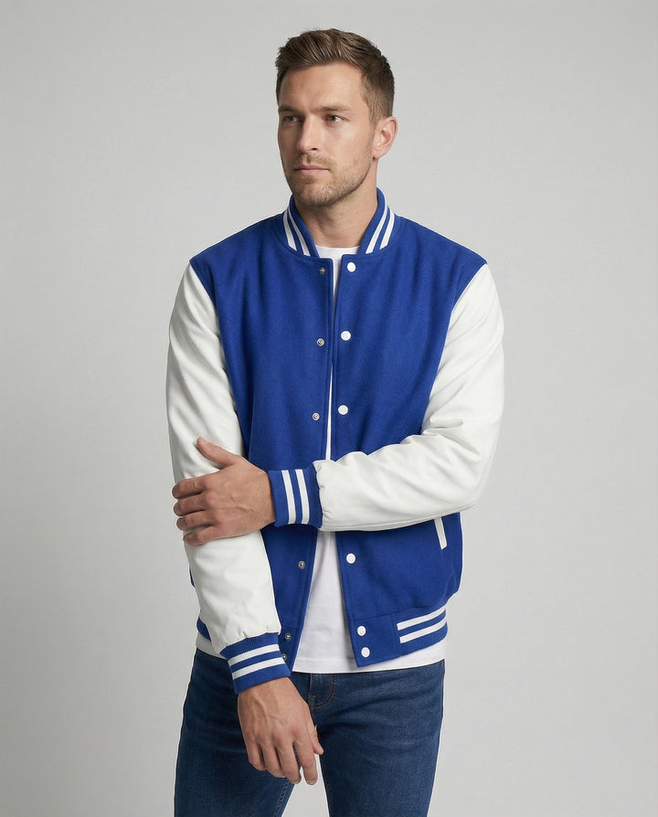 Sportliche Collegejacke Herren