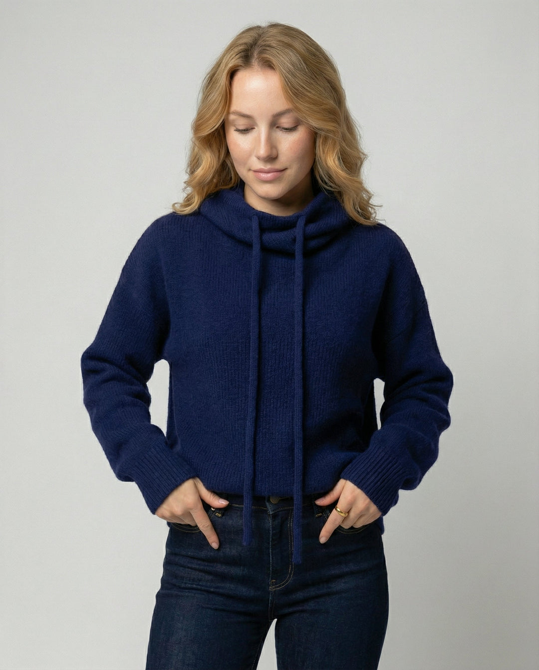 Echoarchiv | Merinowolle Damen Rollkragenpulli