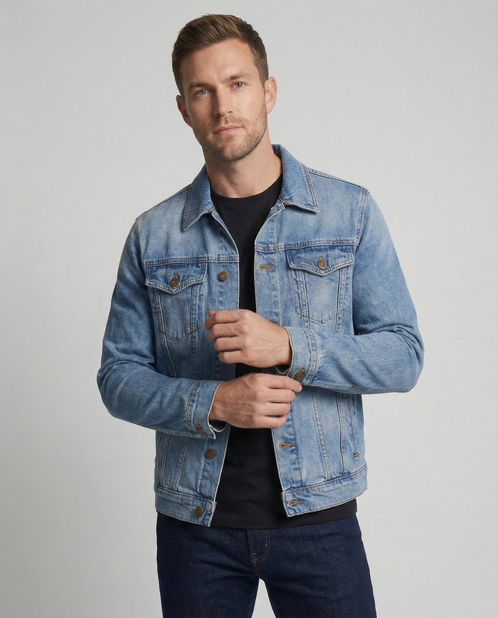 Herren JEchoarchivnsjacke Denim Worker