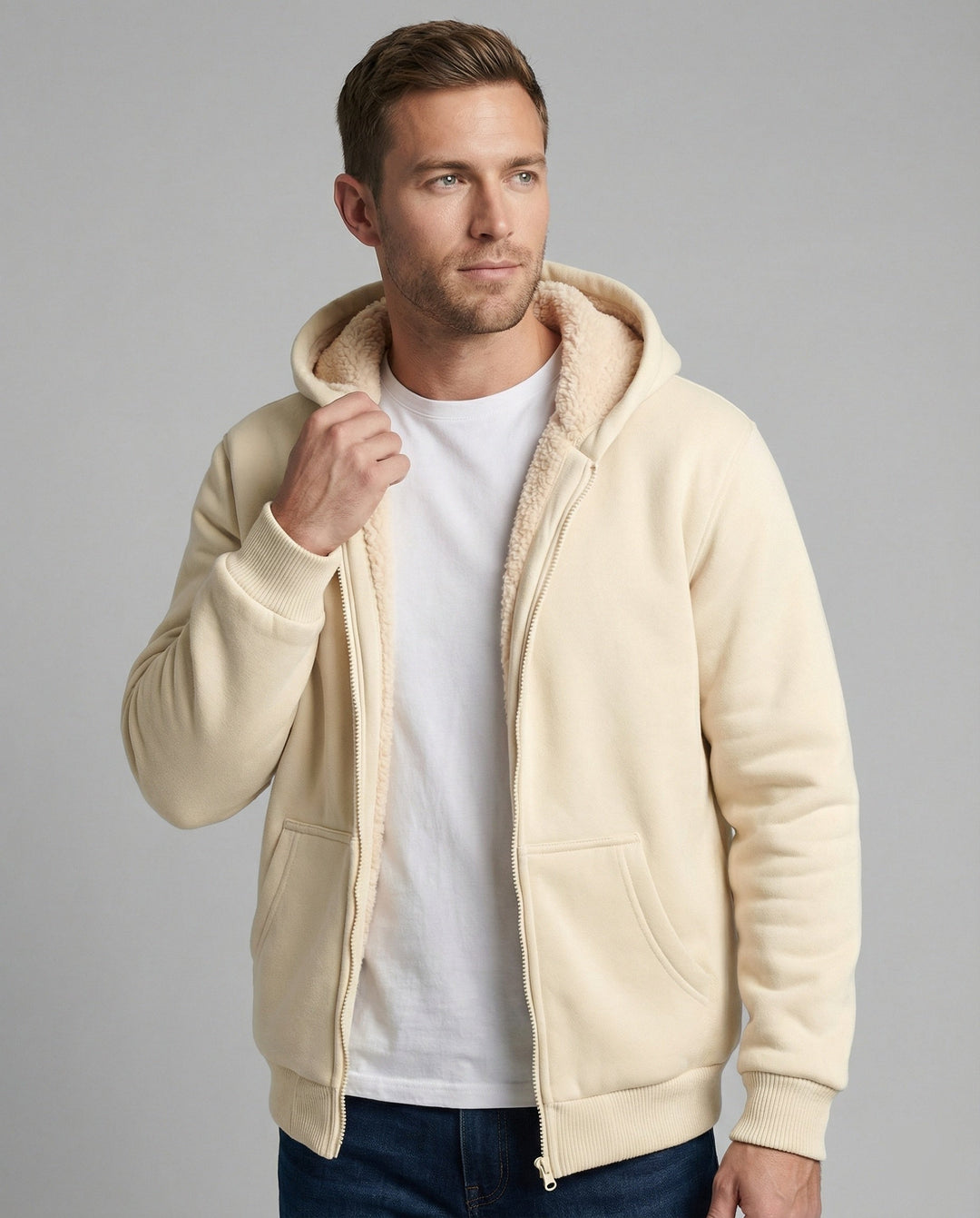 Echoarchiv | Warmer Fleecegefütterter Winterhoodie für Herren