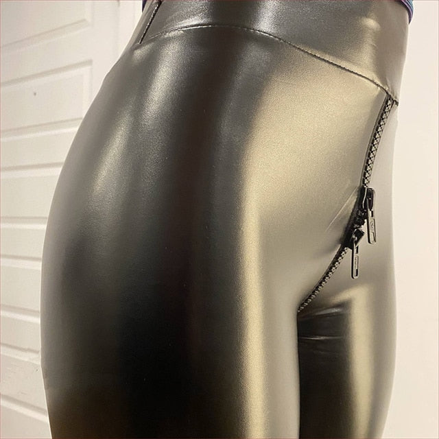 Echoarchiv | Matte hose mit Reißverschluss hinten