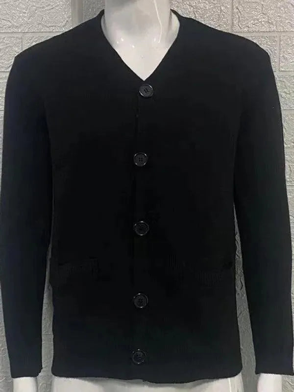 Echoarchiv | Ausschnitt Herren Strickjacke Pullover