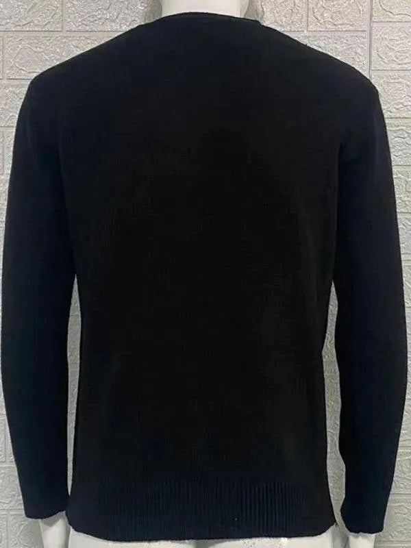 Echoarchiv | Ausschnitt Herren Strickjacke Pullover