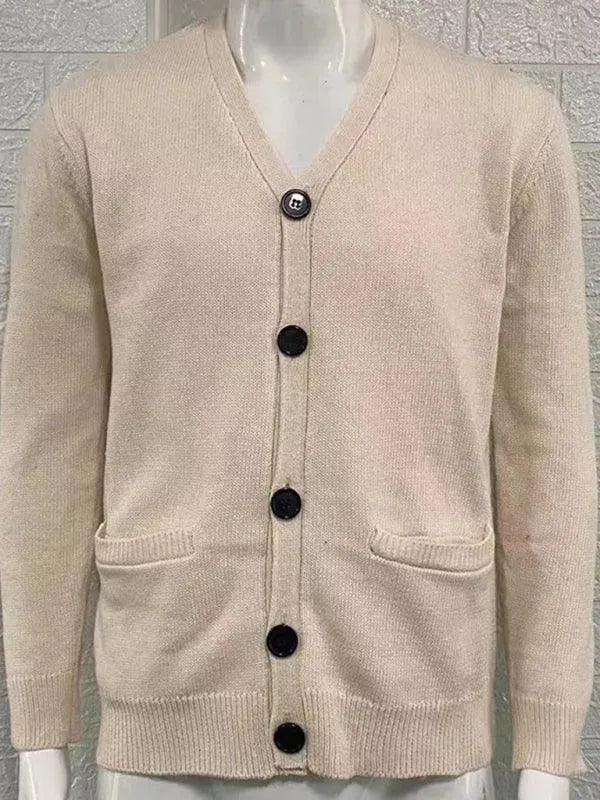 Echoarchiv | Ausschnitt Herren Strickjacke Pullover