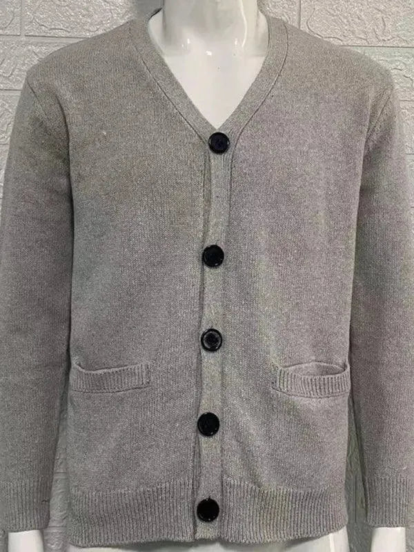 Echoarchiv | Ausschnitt Herren Strickjacke Pullover