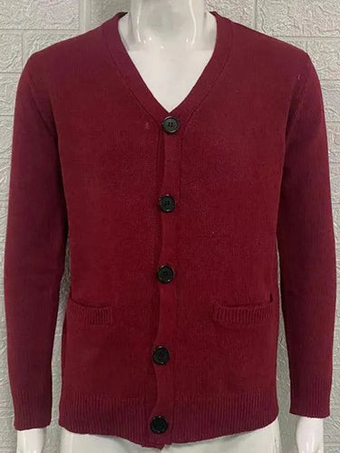 Echoarchiv | Ausschnitt Herren Strickjacke Pullover
