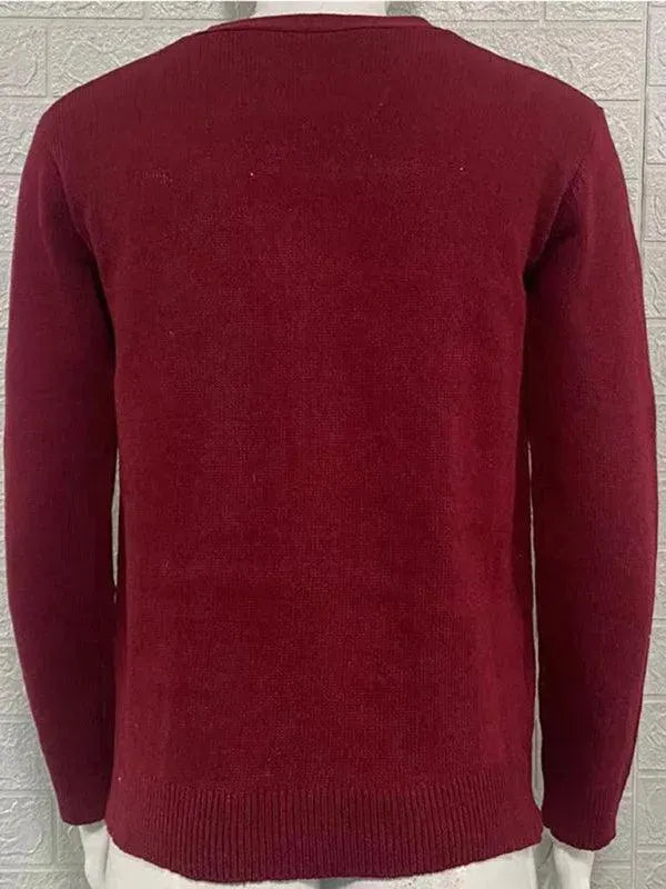 Echoarchiv | Ausschnitt Herren Strickjacke Pullover