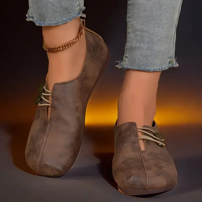 Echoarchiv | Elegante Ergonomische Flachschuhe mit Weicher Sohle