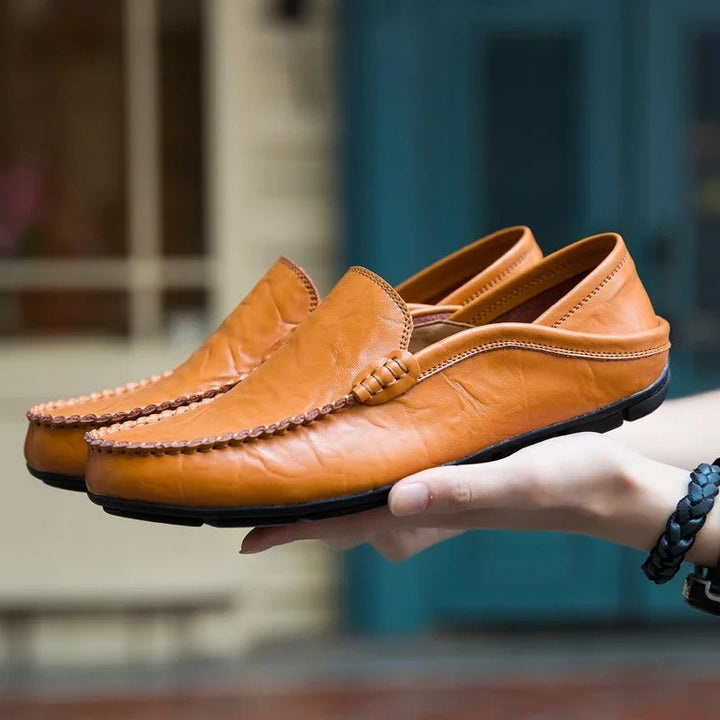 Herren-Loafer aus echtem Leder Echoarchiv