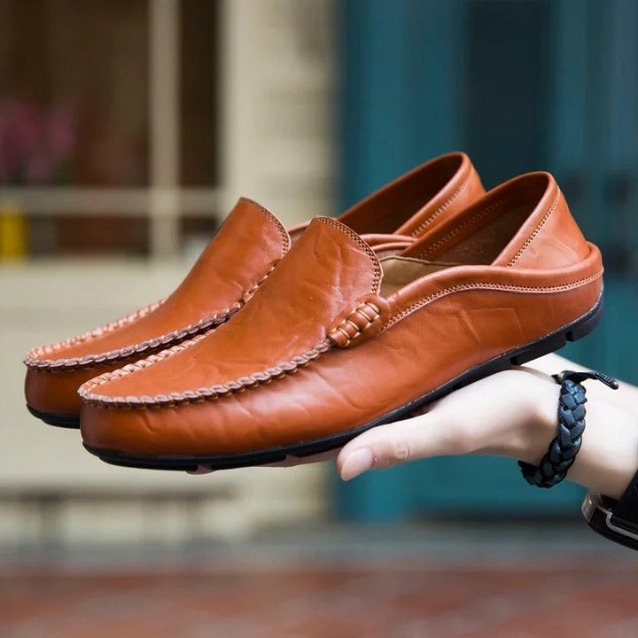 Herren-Loafer aus echtem Leder Echoarchiv