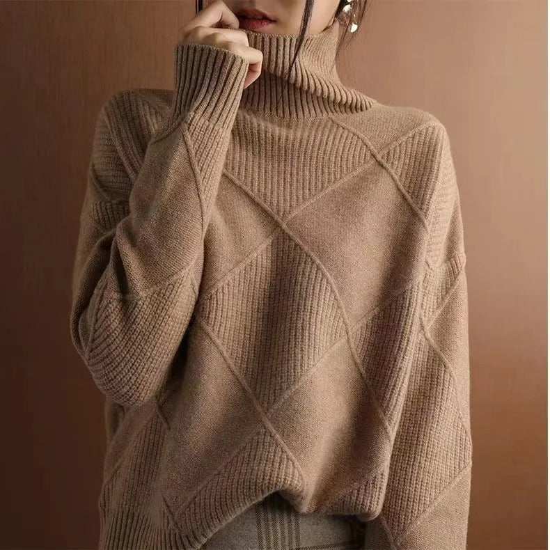 Echoarchiv - Damen Rollkragenpullover