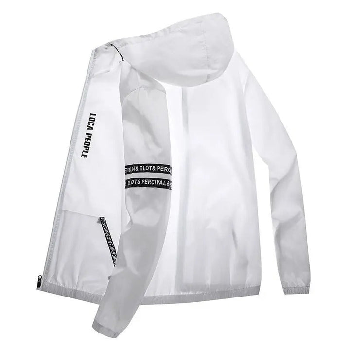 Echoarchiv | Leichte Sommerjacke für Männer mit Langen Ärmeln und Uv-Schutz